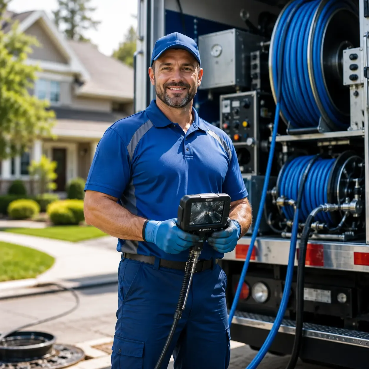Local outdoor drain cleaning specialists in Tolland, CT